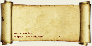 Radovan Galjak vizit kartica